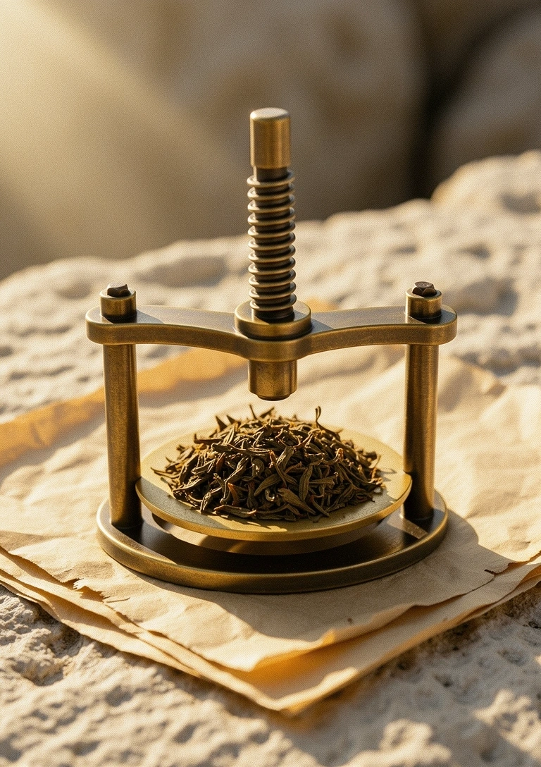 Archival botanical press